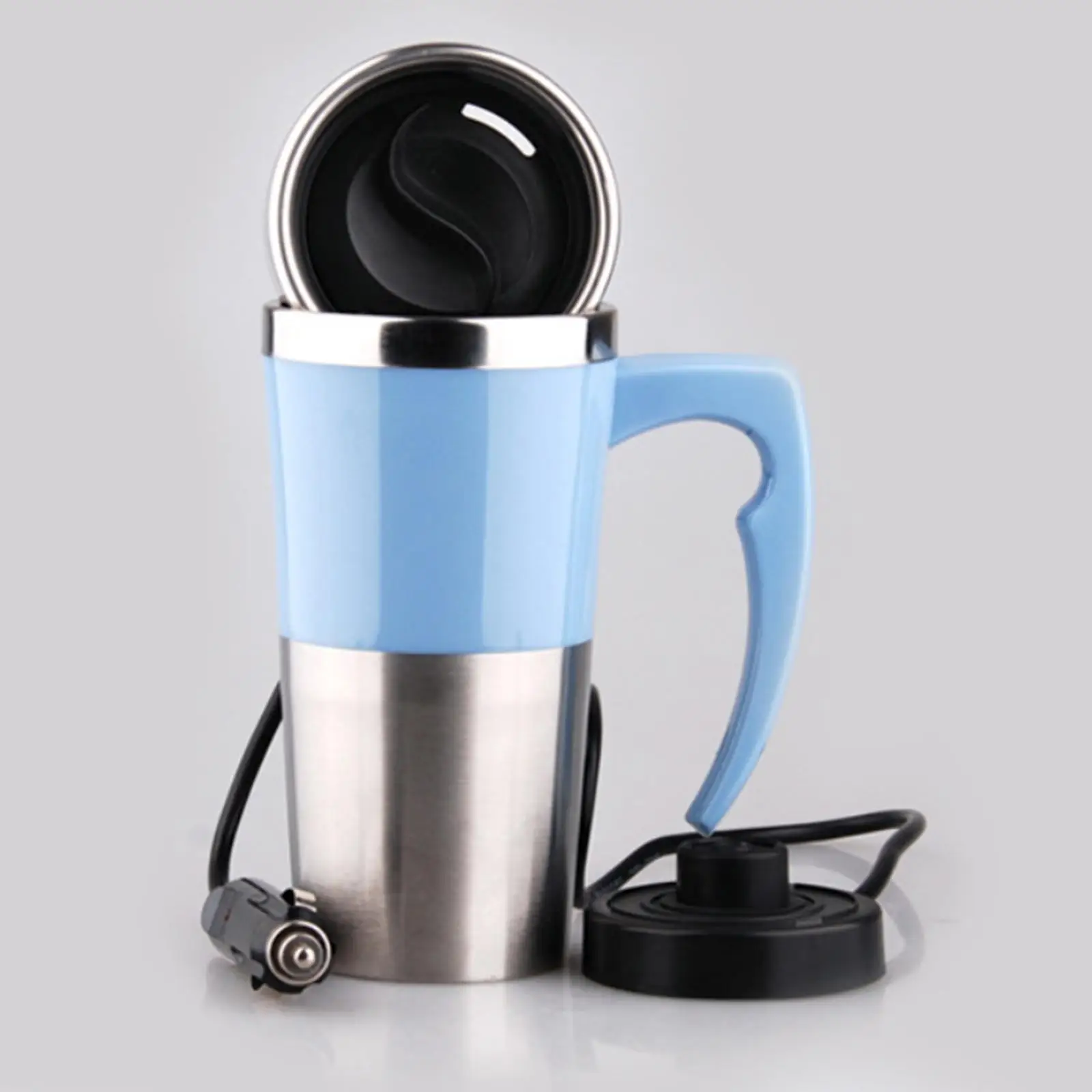   Kettle 350ml 12V Travel Heating Cup for Tea Hot Water Eggs