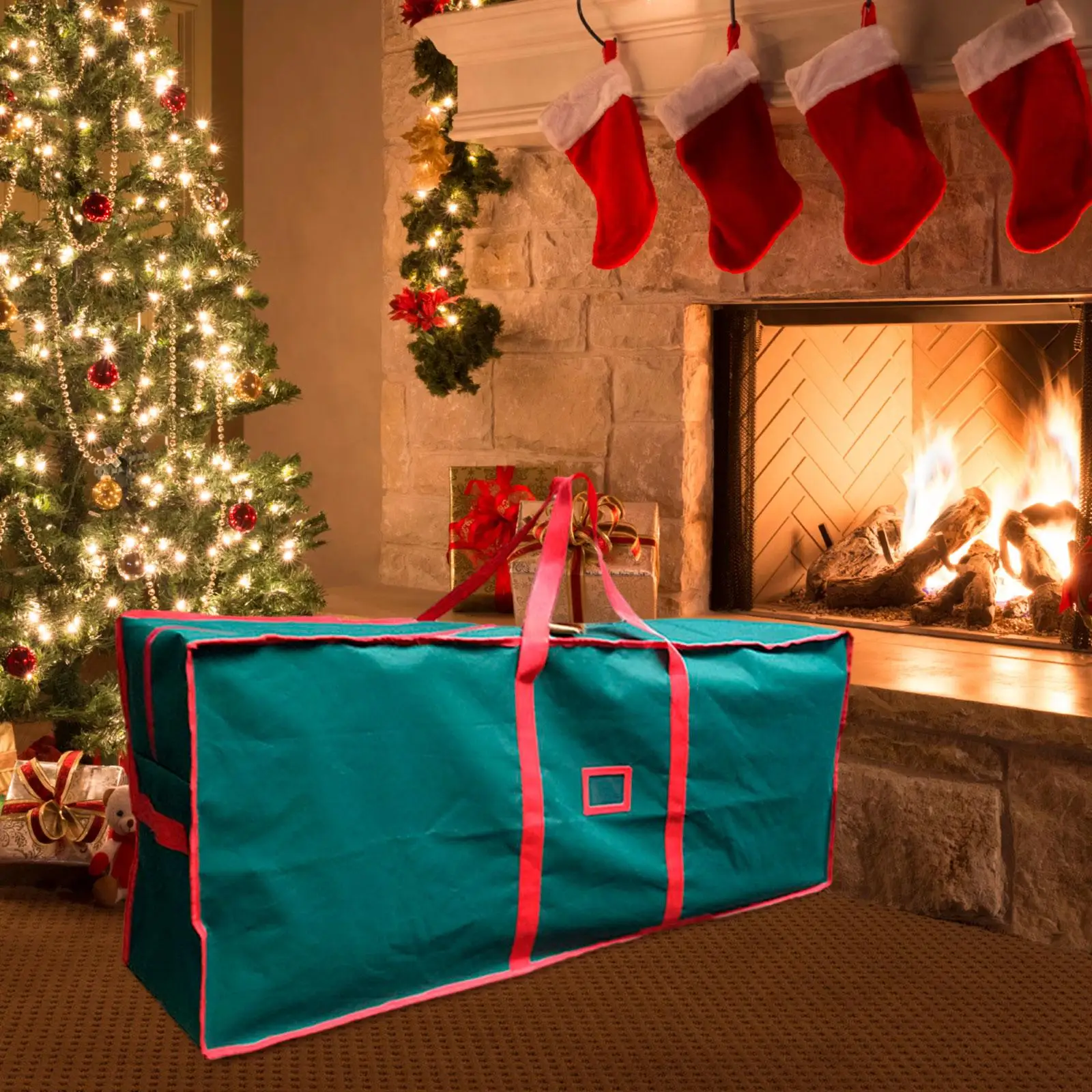 Christmas Tree Storage Bag, Large Christmas Tree Bag, Oxford Cloth, Christmas Tree Storage Box Holiday Tree Storage Bag