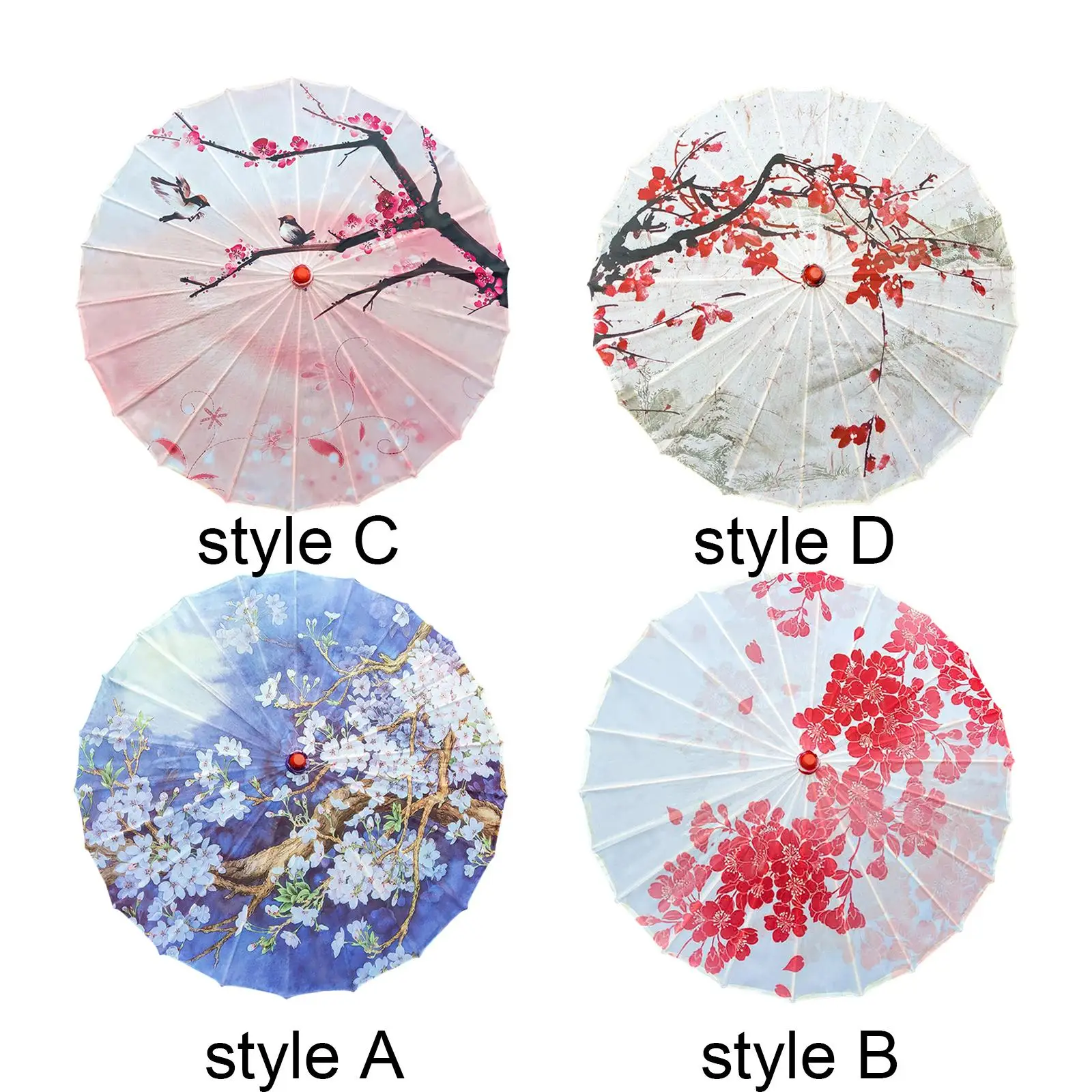 Chinese Style Oil Paper Umbrella Painting Umbrellas Japanese Art Paper Umbrella