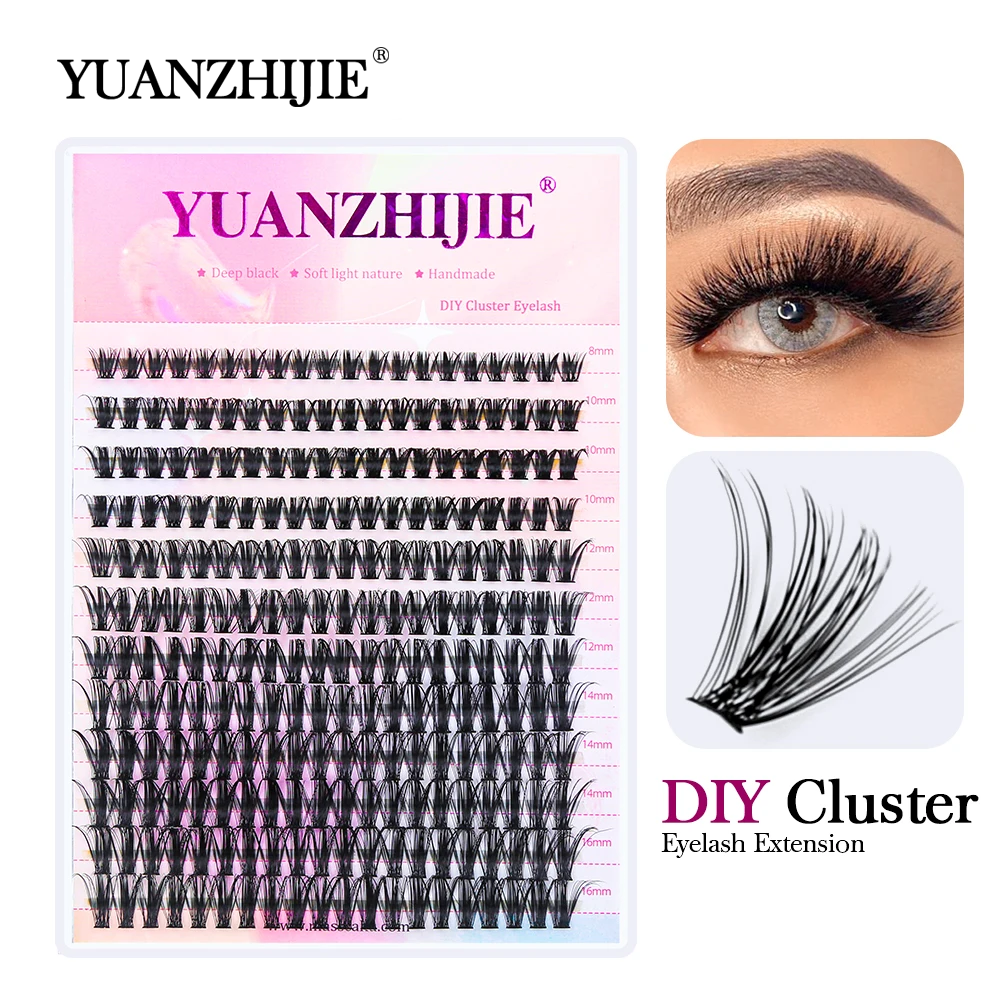 Best of Mix 30D 40 Fluffy Single Cluster False Lashes Premade Volume Fans Individual Eyelash Segmented Natural Fake Lashes For Extension Reviews & Tips