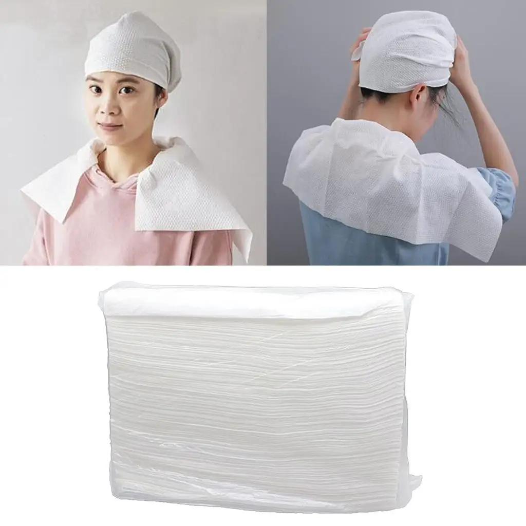 50 Or 100 Pieces of Soft, Disposable Towels for Hairdressing Sheets