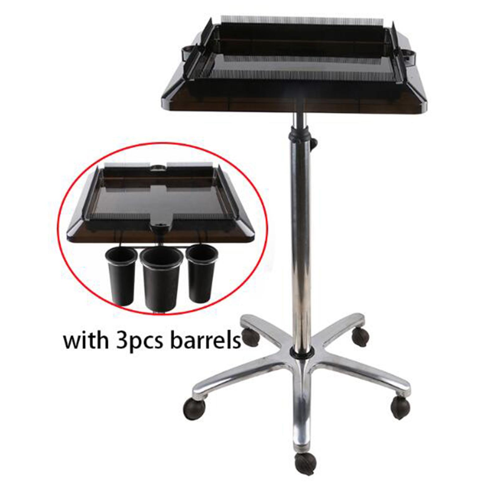 Multi Purpose Rolling Hair Salon Tray Cart for Hair Stylist  Tool Tray Cart