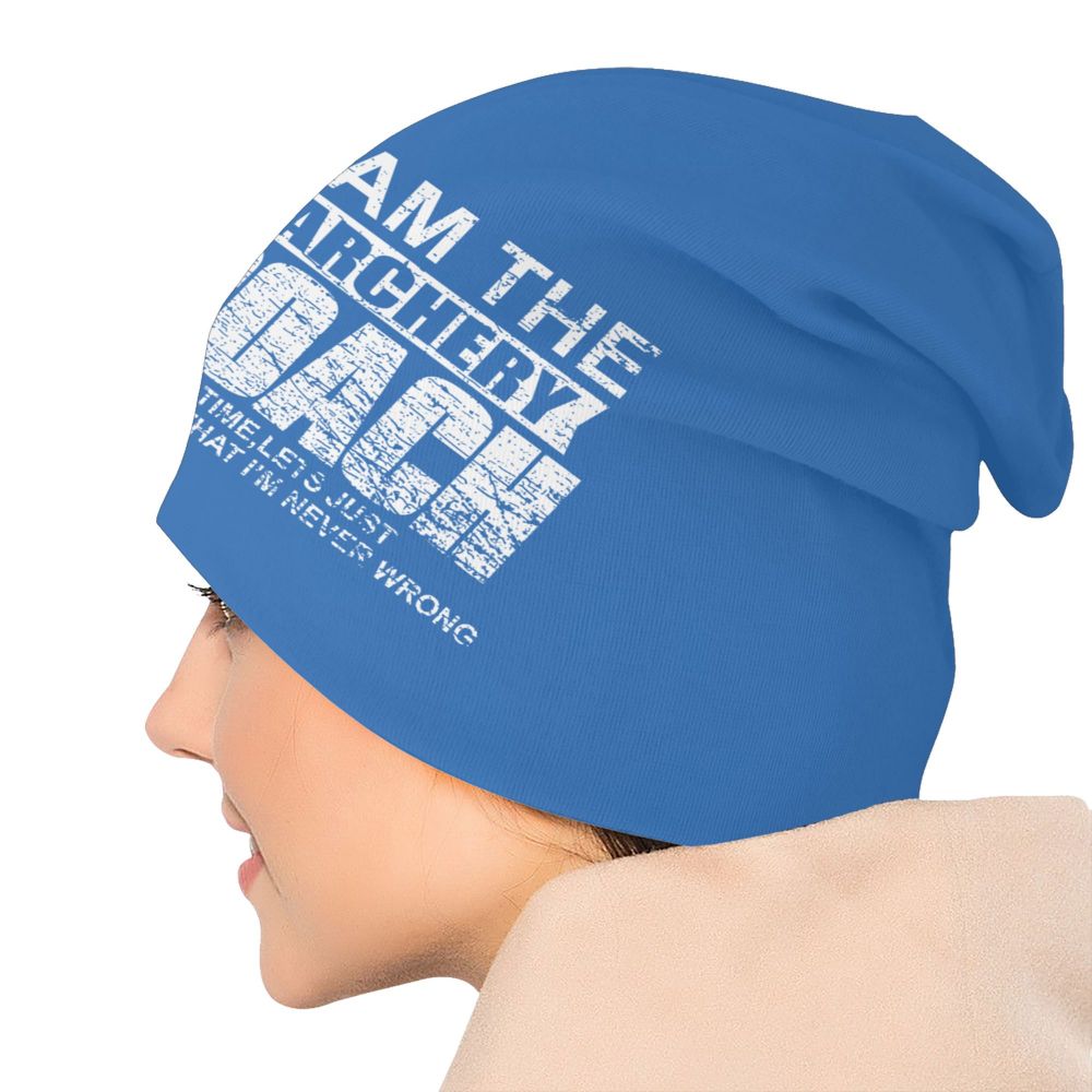 Benutzerdefinierte Bogenschießen Sport Beanie Cap Unisex Winter Motorhaube Homme Stricken Hüte Outdoor Bogenschütze Bogen Jagd Liebhaber Skullies Beanies Hüte – Detail 10