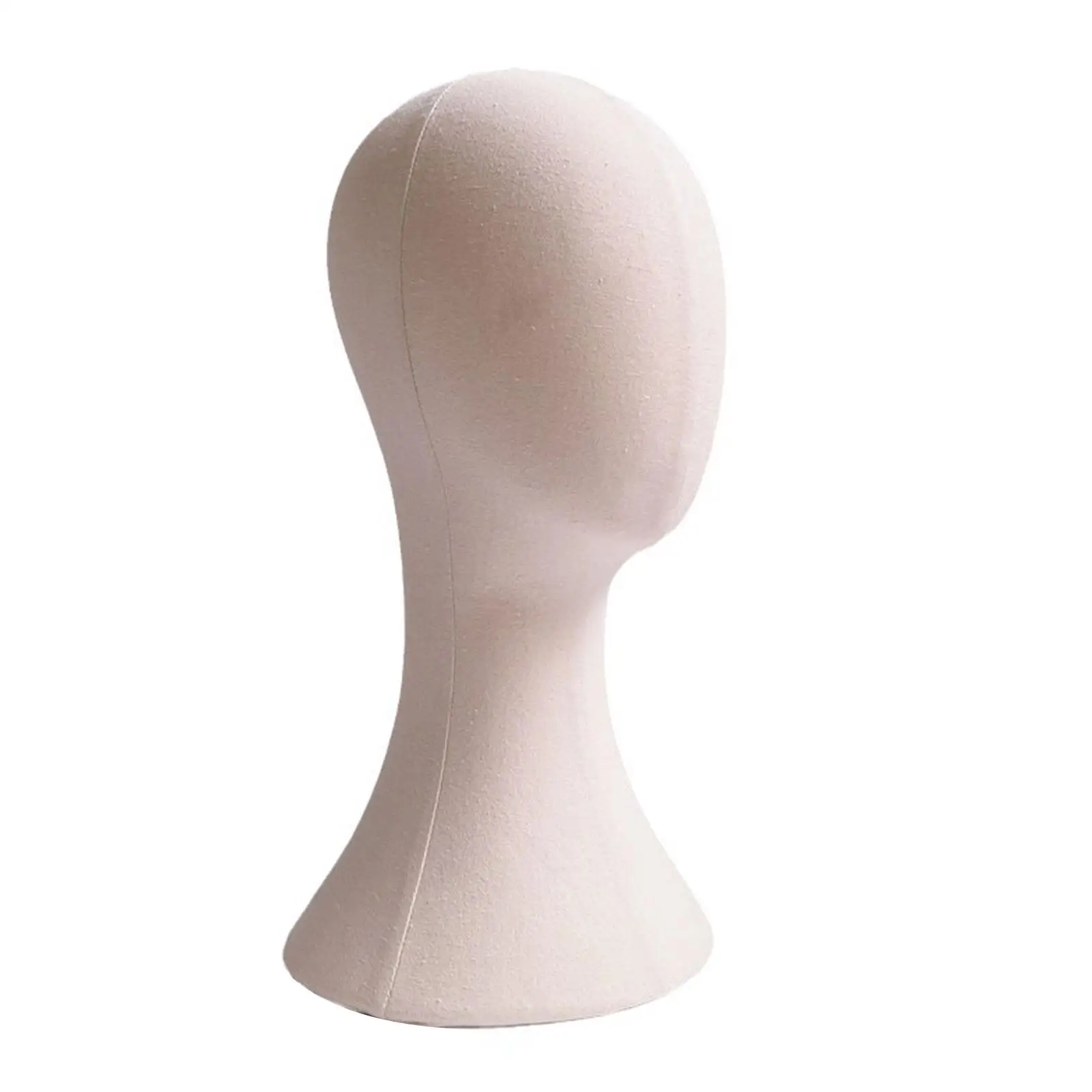 Mannequin Head Round Base Mannequin Manikin Head Height 15.55`` Hair Display Stand for Display Hat Headphone Glasses Cap Styling