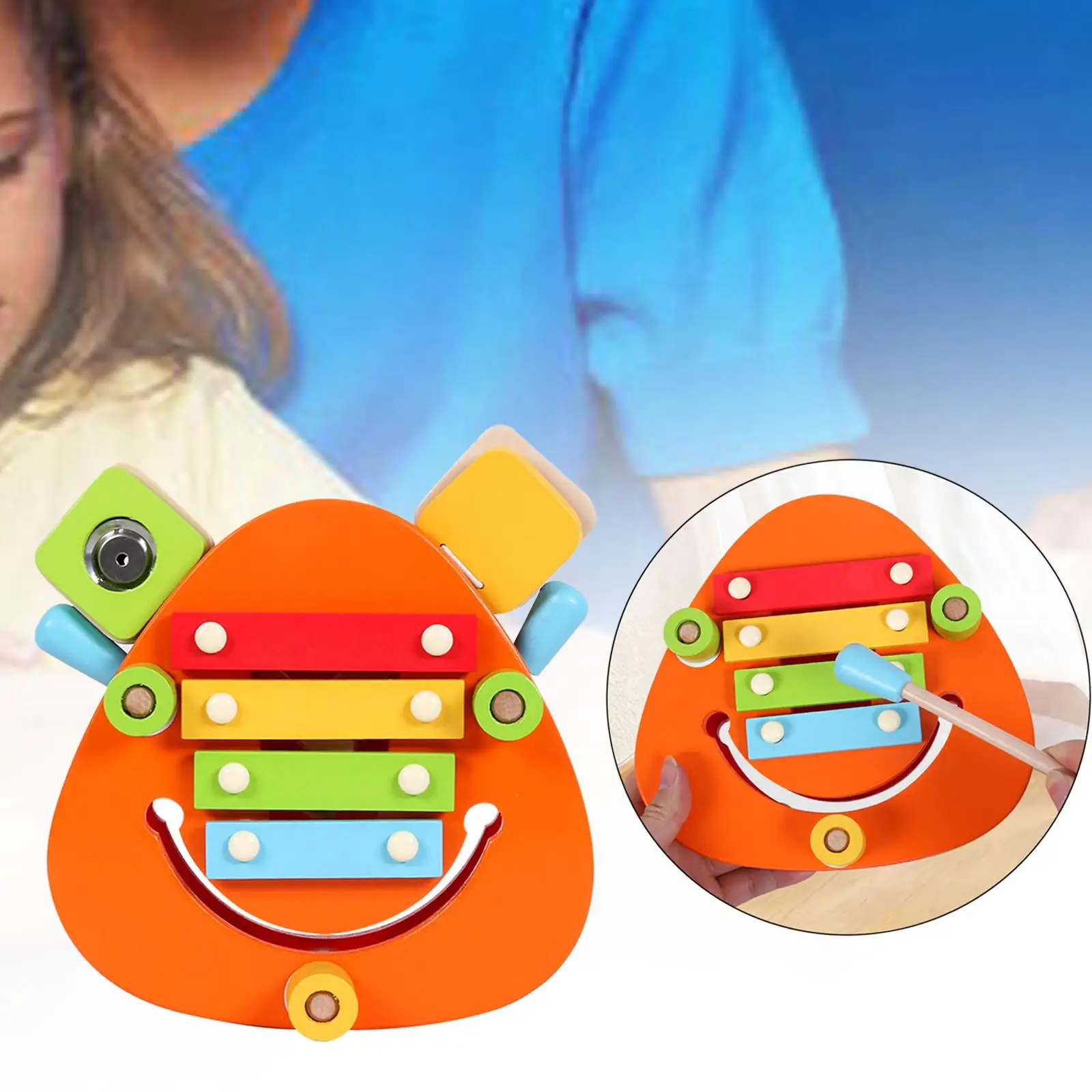 Percussion instrument Montessori Toy Interaction Educational Learning Set