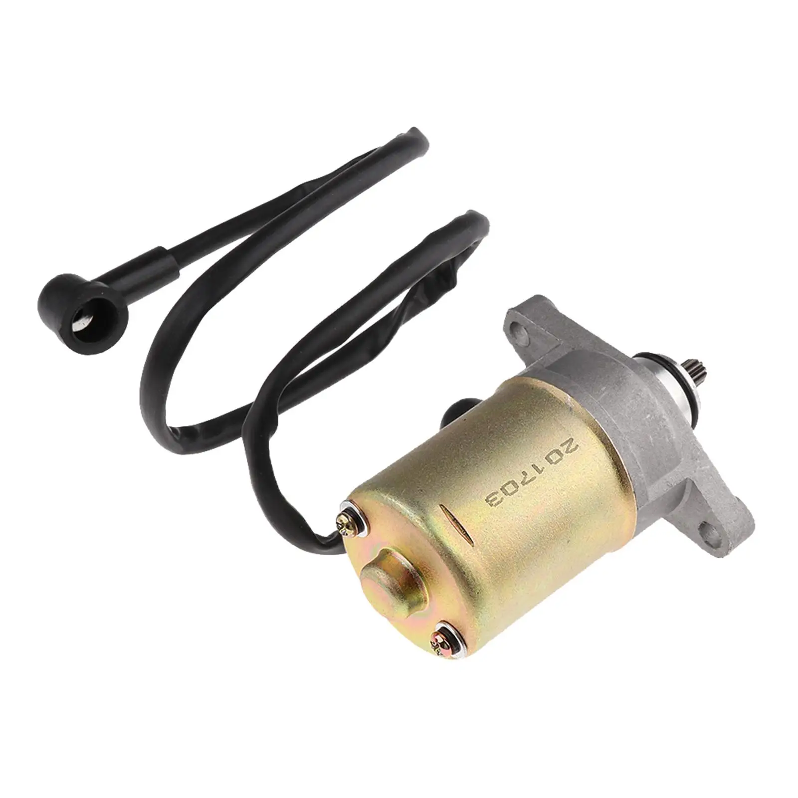 DC12V 10  Electric Starter Motor for  50cc 60cc 72cc Scooters, Mopeds,