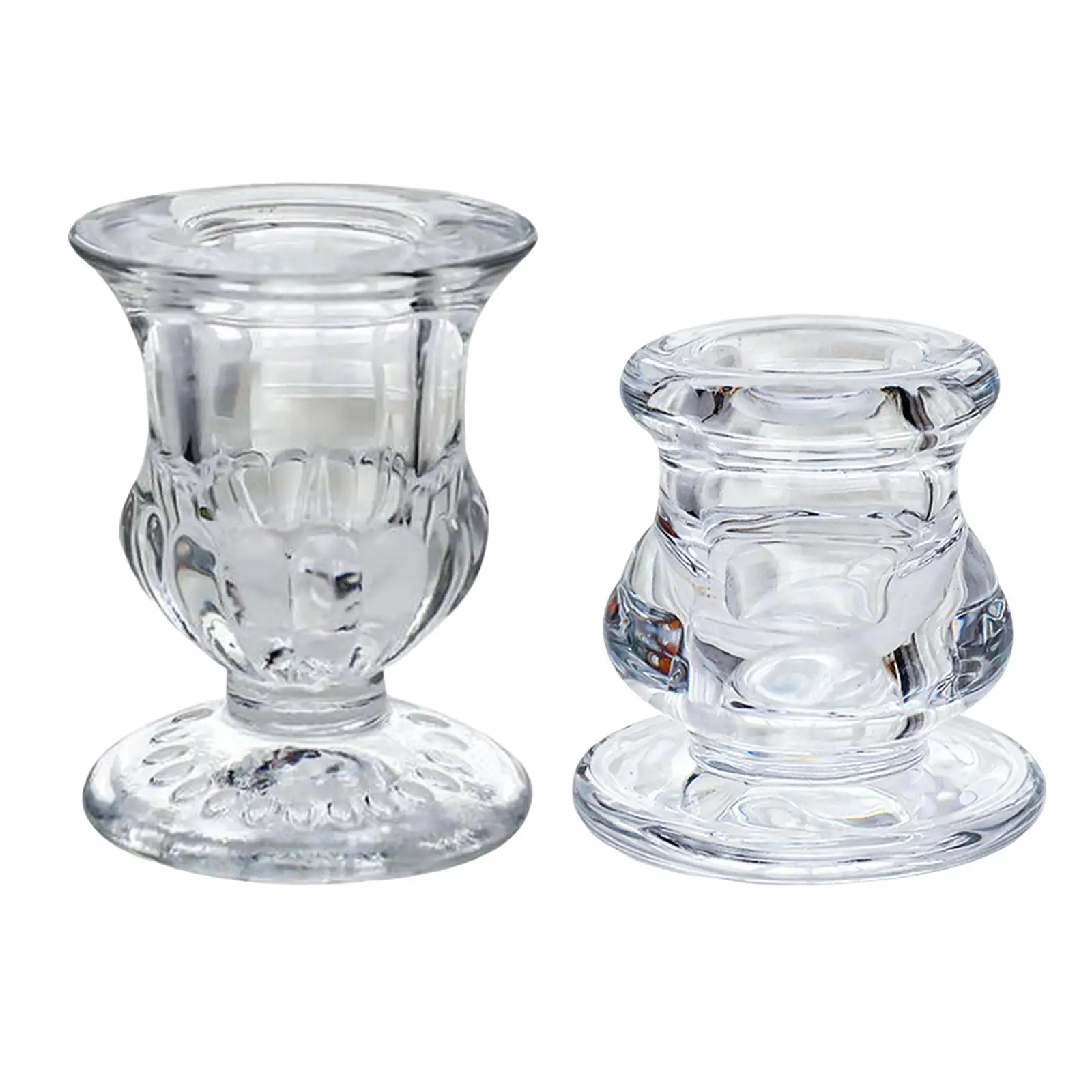 Glass Candleholder Wedding Stand Decoration Event Party Home Pillar Candle