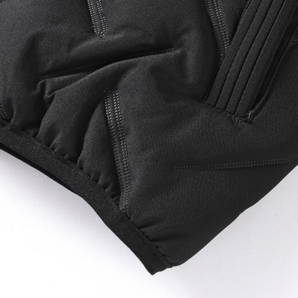 Description Picture 4 of itemTrendy Men Vest Sleeveless Coldproof Super Soft Warm Zipper Waistcoat