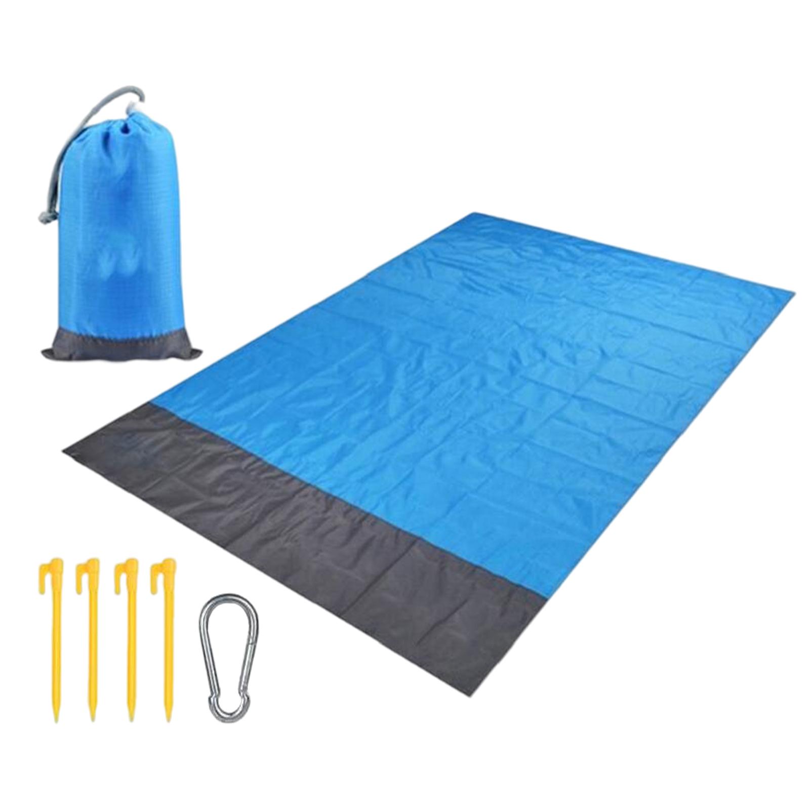 Pocket Picnic Blanket Durable Quick Drying Lightweight  Beach Mat