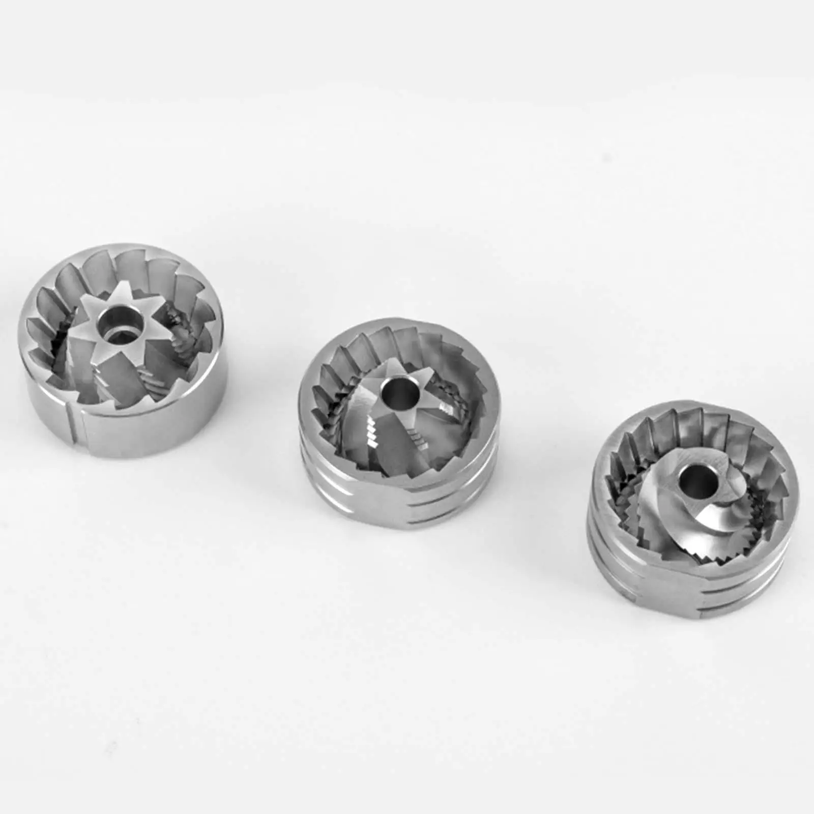 Stainless Steel Round Burr Replacement High Milling Espresso Machine Parts Professional Coffee Accesory Manual Coffee Mill Burrs