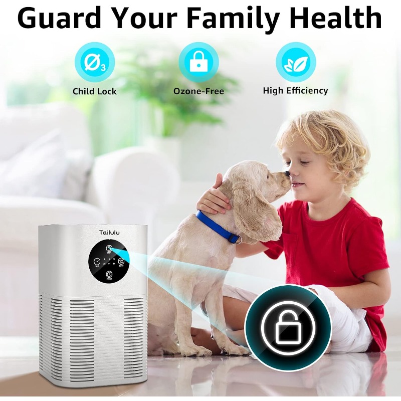 Title 5, Air Purifiers for Pet,Tailulu Home Air Cleaner ...