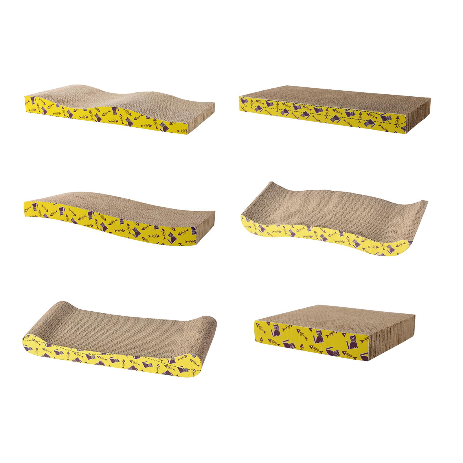 Cat Scratchers Cardboard Scratch Pad Nest Interactive Toy Training Mat Toys Cat