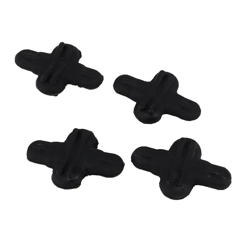 4pcs Bow String Rubber Shock Absorber Damper Archery Accessories