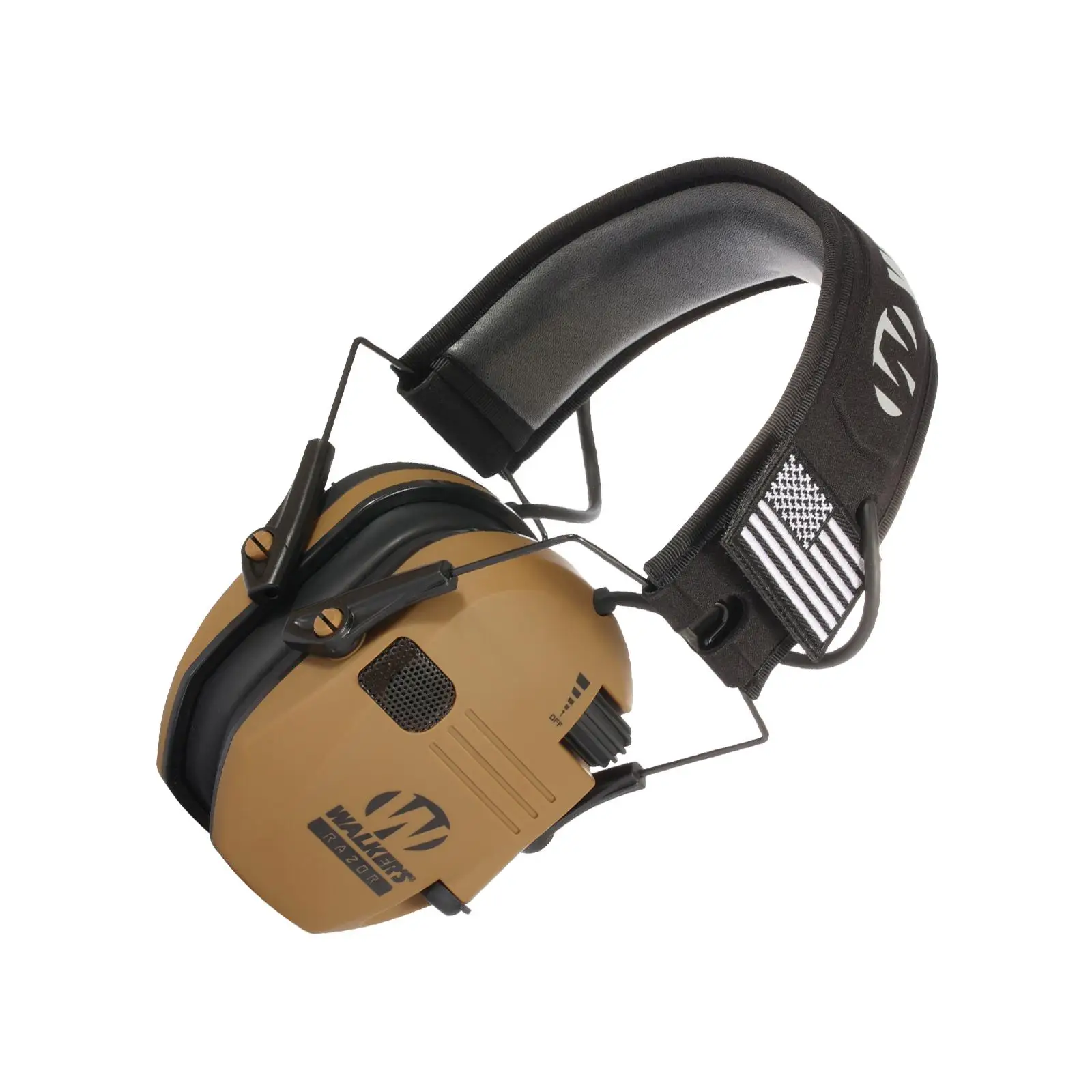 Electronic Foldable Earmuffs Anti-Noise Ears Protective Headset