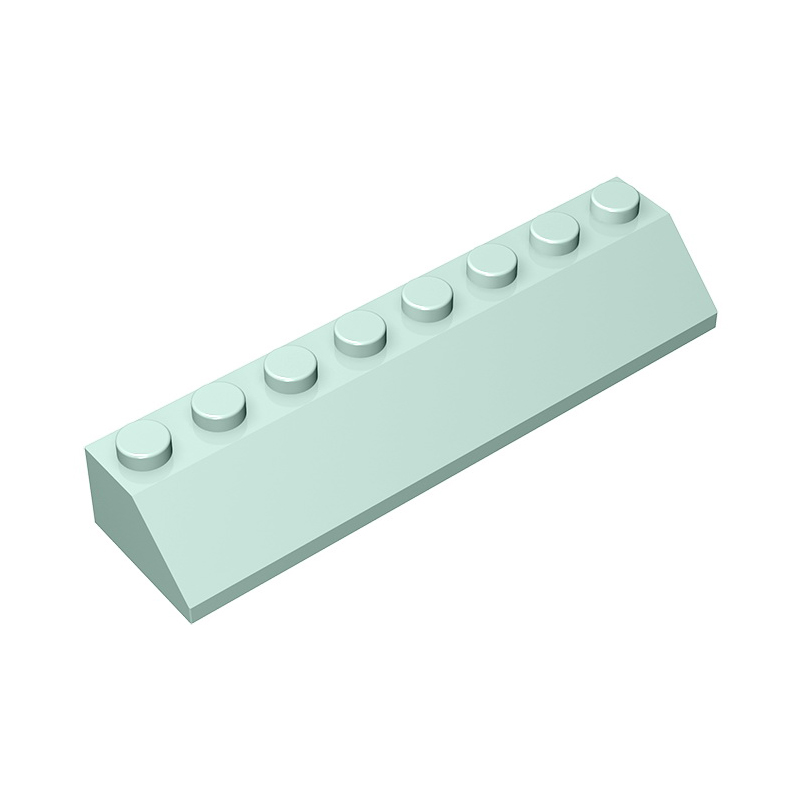 Gobricks GDS-736 ROOF TILE 2X8/45 - 2x8 45 Slope roof tiles compatible with lego 4445 children's DIY Educational Building Blocks