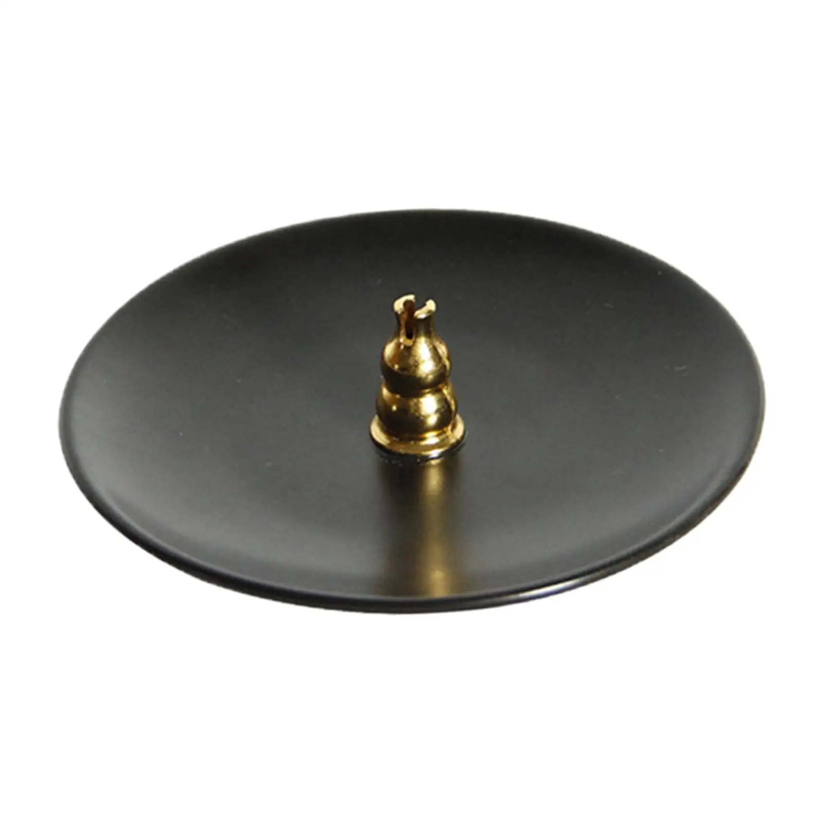 Ceramic Burner Holder Plate Tray for Office Yoga Room Tea House Indoor Ornament