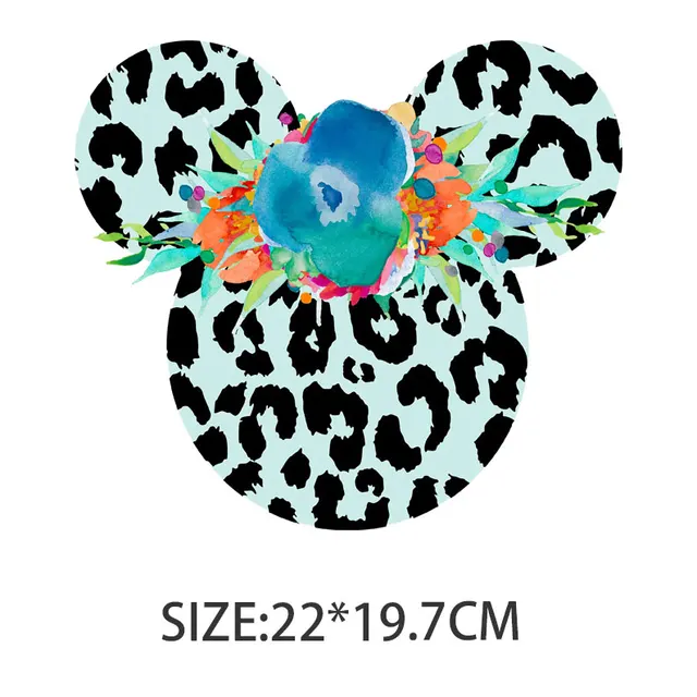 Iron-on transfers for clothing 7 PCs Minnie Mouse Minnie Mouse Gucci Gucci