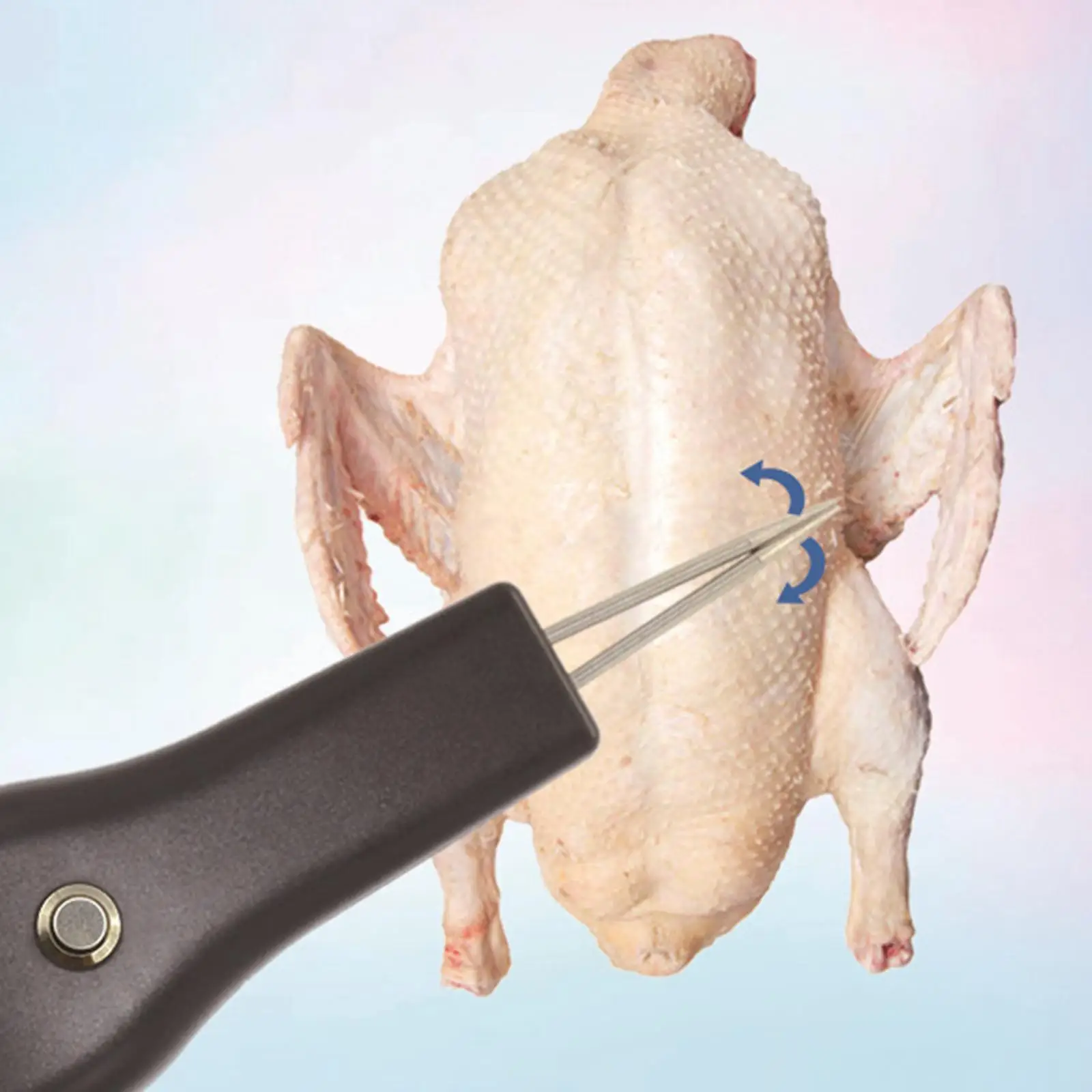 Durable Handheld Electric Poultry Plucker Kitchen Gadget Small Feather Removal Machine Chicken Plucker Machine for Bird Goose