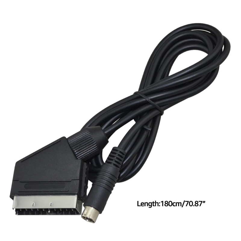 Title 6, P9YE RGB Scart Cable for sega for SATURN Video...