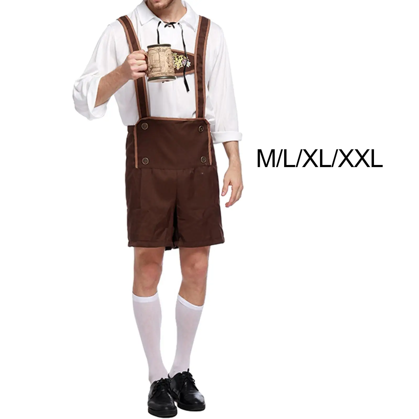 Male Costume Festival Suit Carnival Beer Outfit Party Clothes