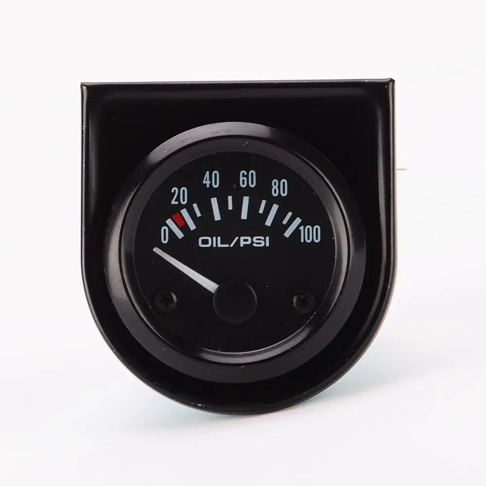 52mm 12V Digital Analog Electric Oil Pressure  Indicator  Detector Car Motorcycle