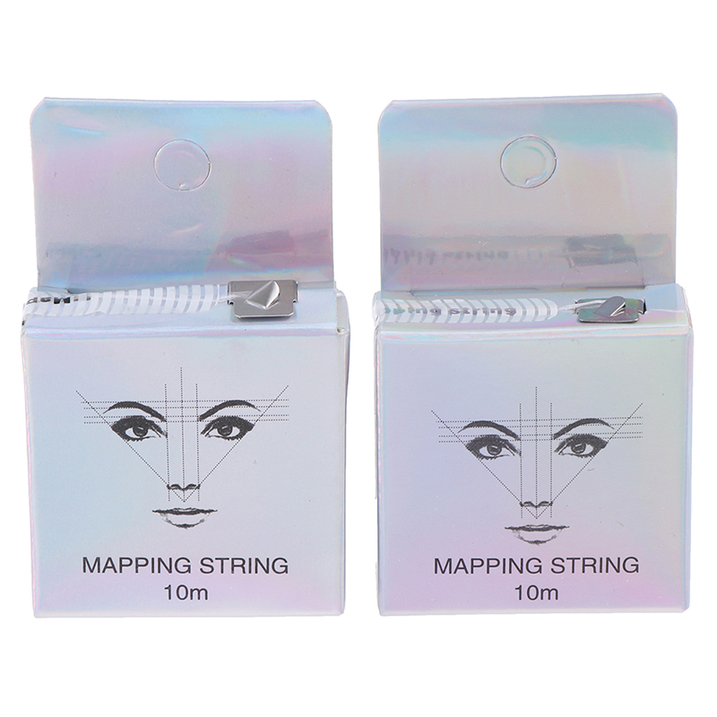 Best of Mapping Pre-ink String For Microblading Eyebow Make Up Dyeing Liners Thread Semi Permanent Positioning Eyebrow Measuring Tool 1X Reviews & Tips