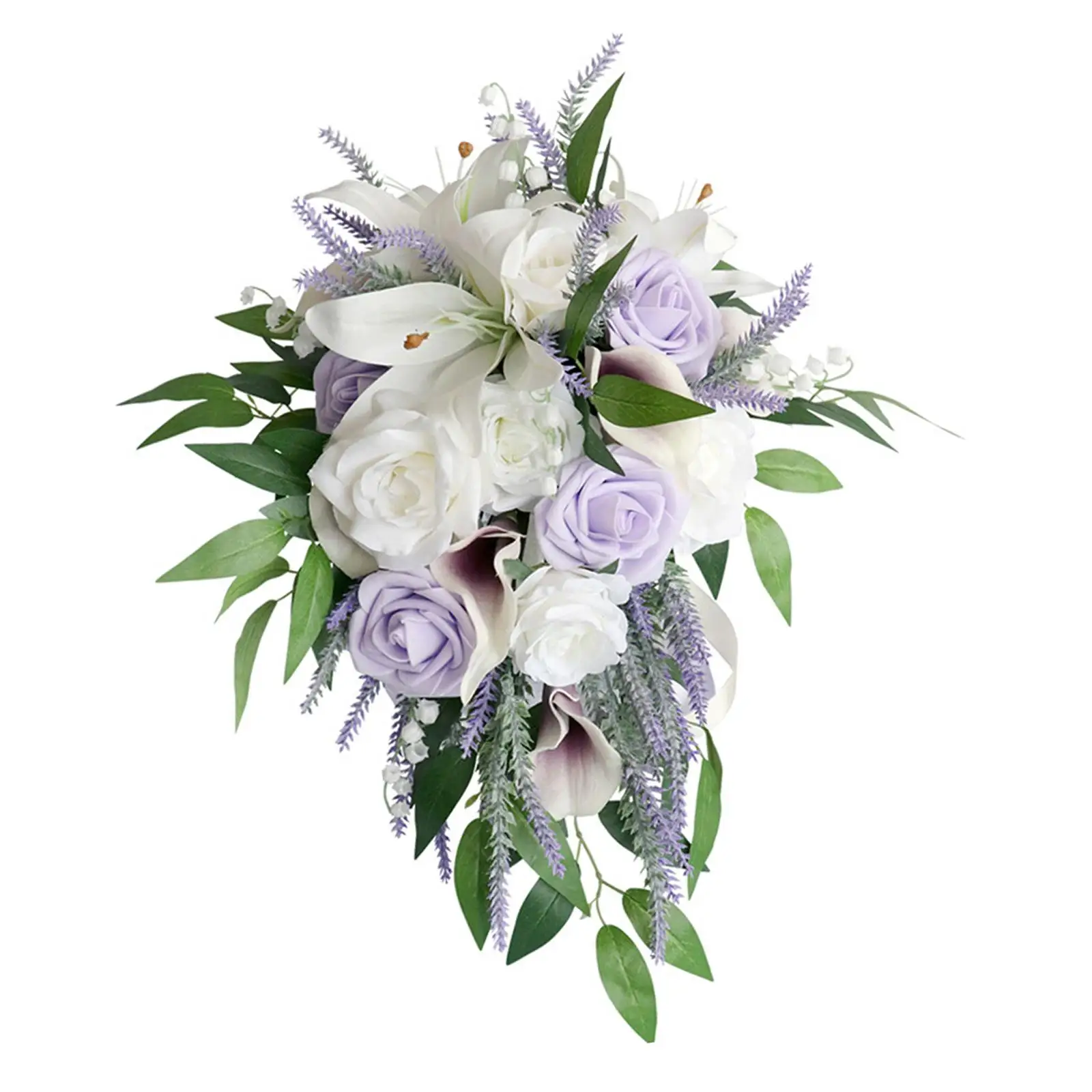 Bridal Wedding Bouquet Rose 26x45cm for Bridal Shower