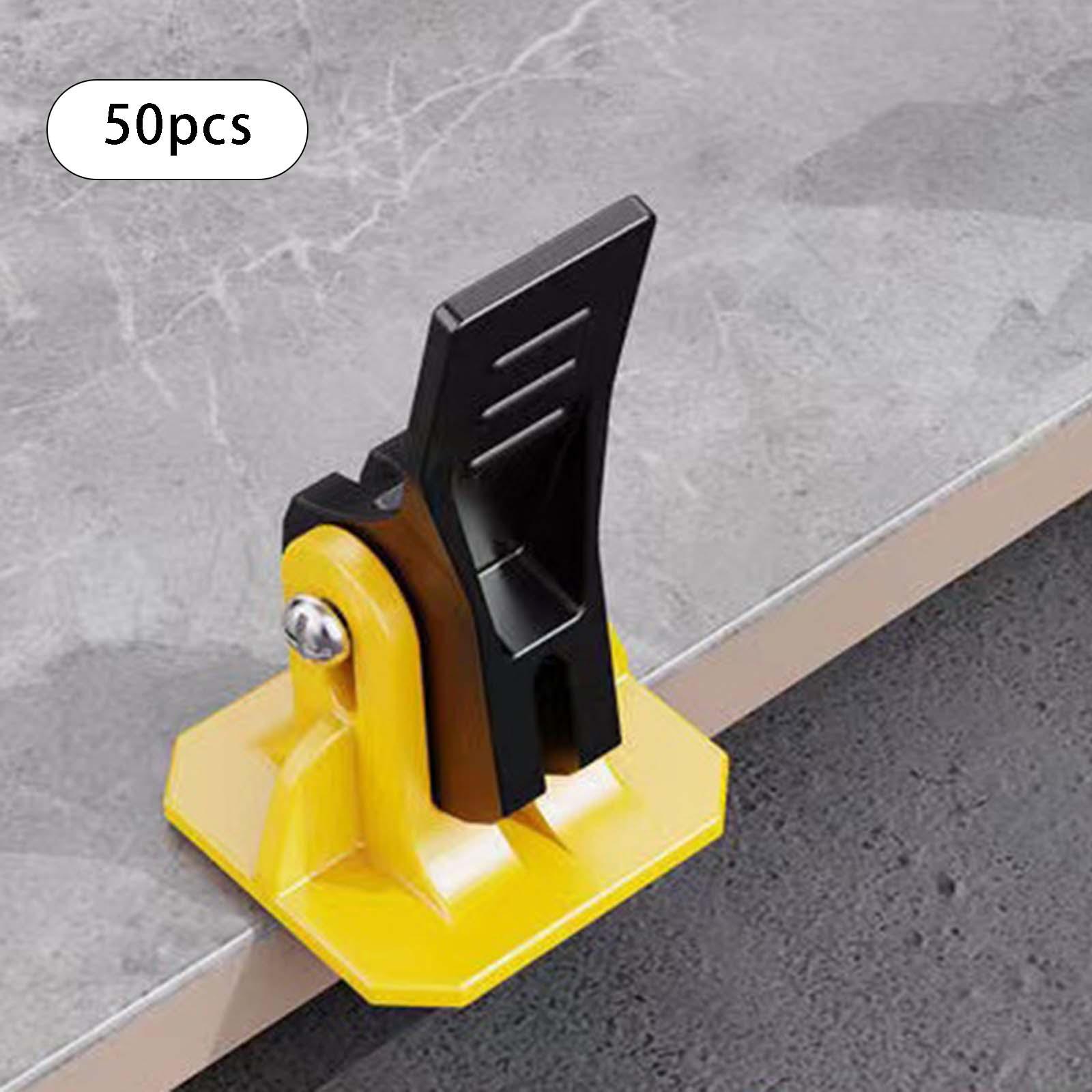 50 Pieces Tile Leveler Adjuster High Precision Tile Leveling System for Door Panel