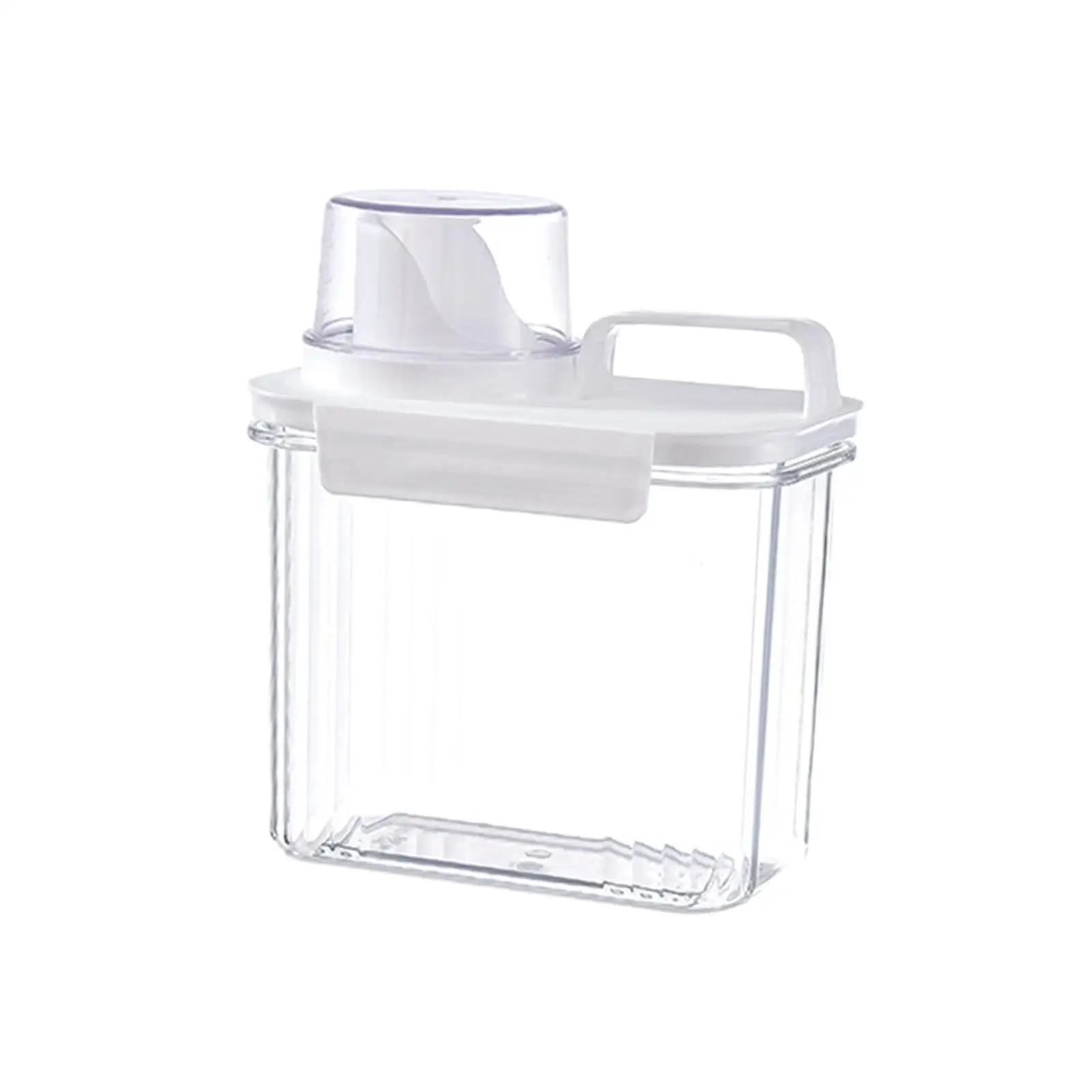 Laundry Powder Containers Liquid Laundry Soap Dispenser Airtight Storage Box with Lid Household Laundry Container for Kitchen