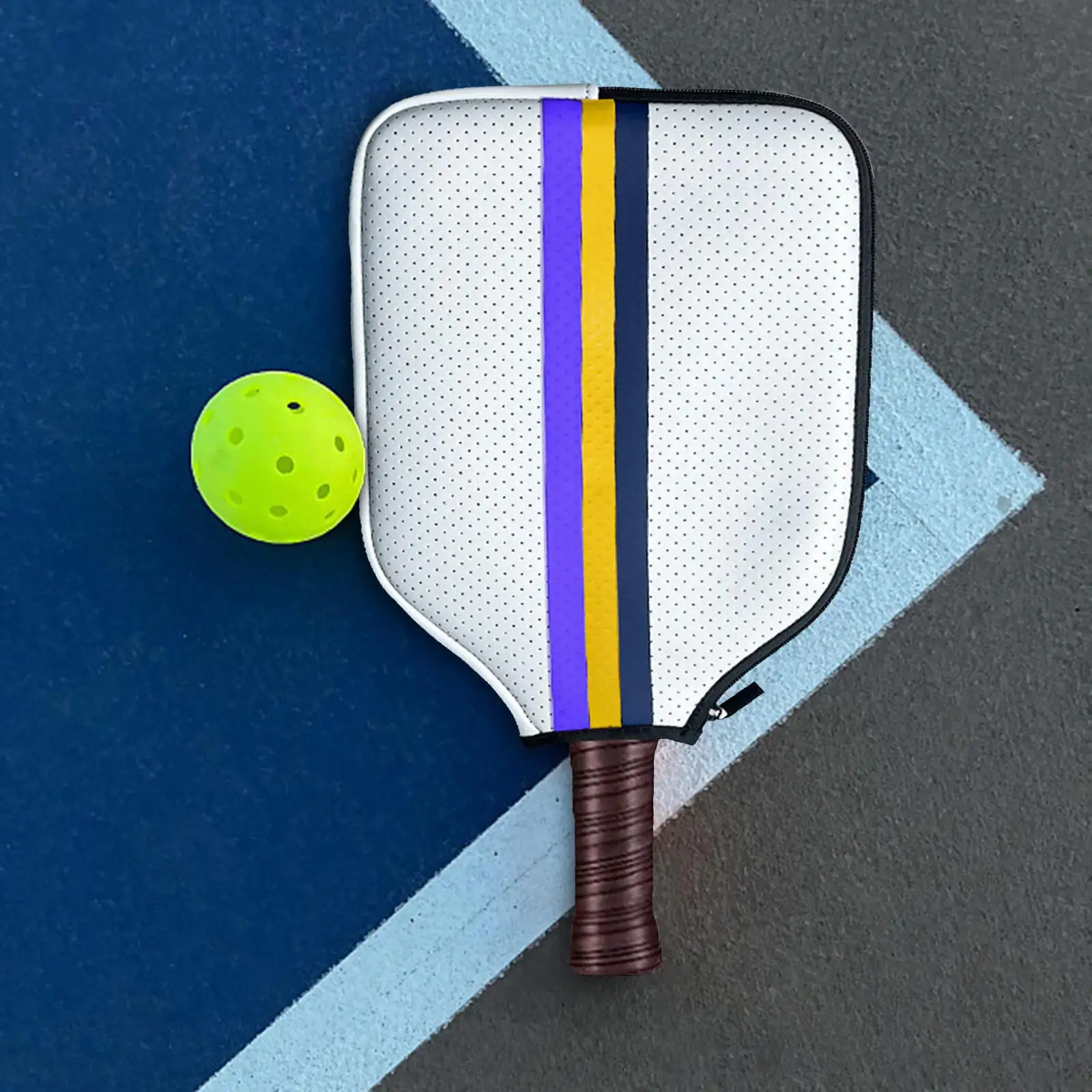 Neoprene Pickleball Paddle Cover Pouch Table Tennis Paddle Case Waterproof Racket Sleeve for Training Sports Exercise Women Men