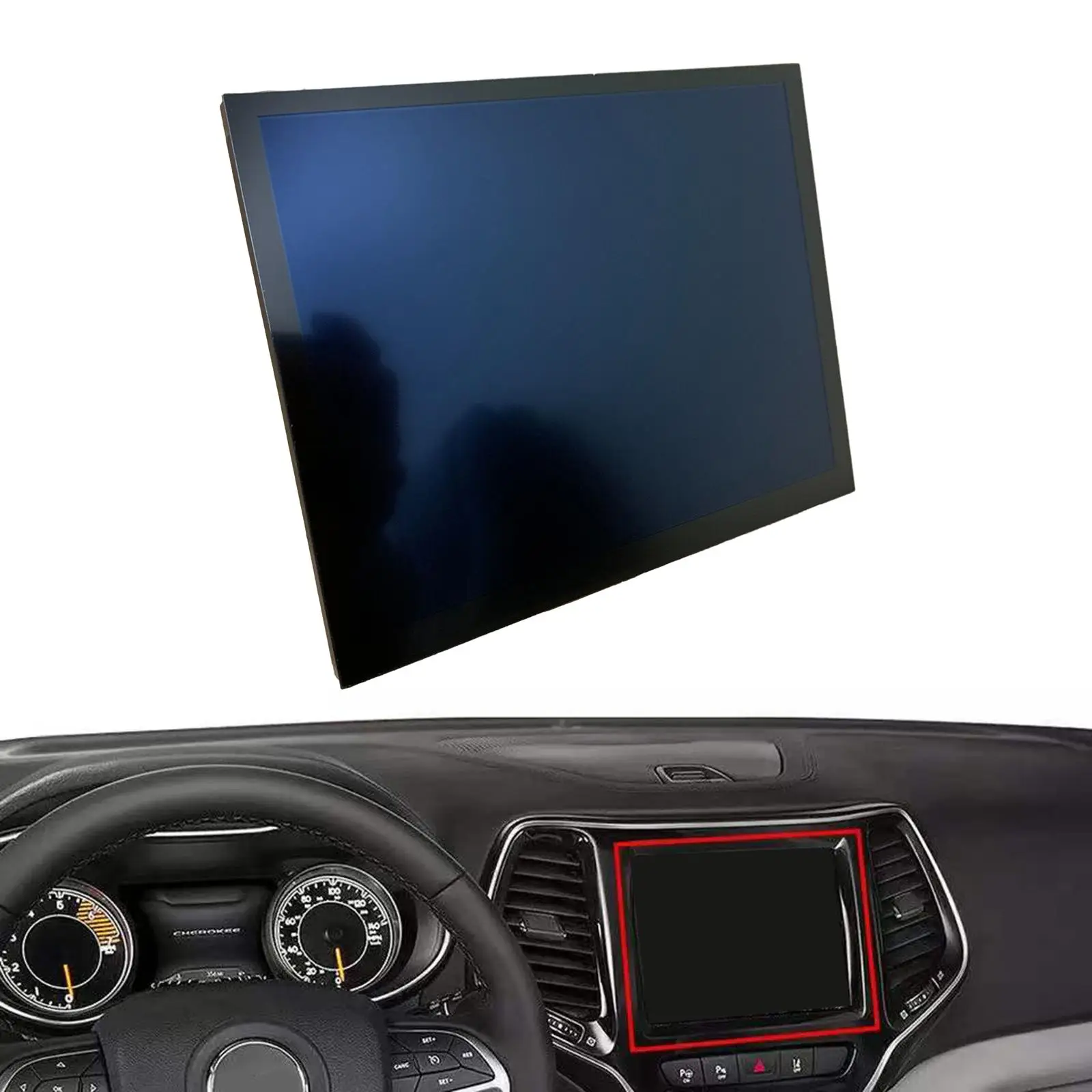 Navigation System LCD Spare Parts High Performance LA084x01(SL)(02) Monitor Touch Screen 8.4