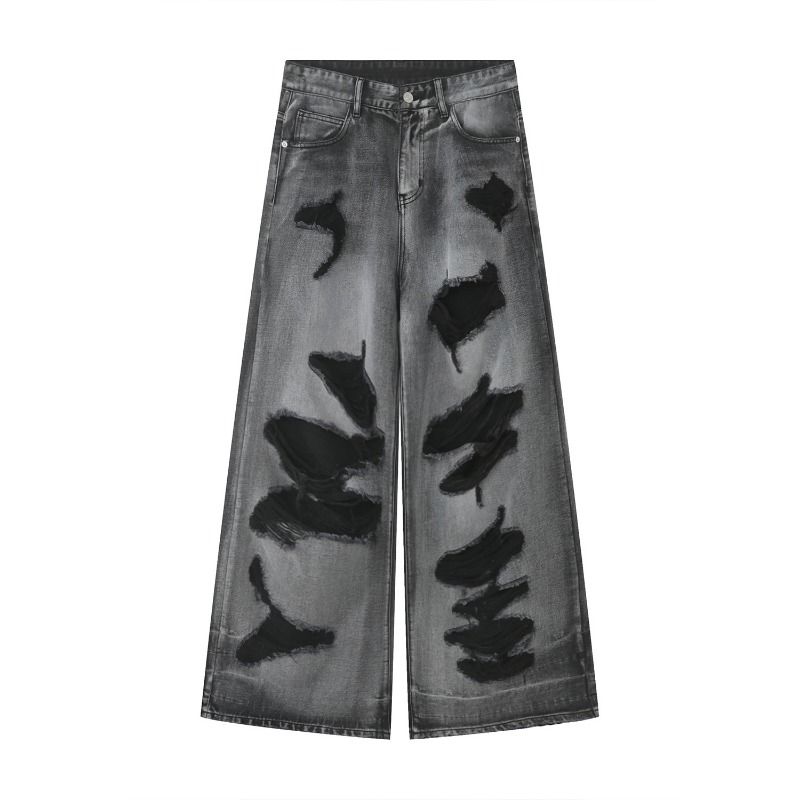 Mejor Precio En A Granel Jeans Pour Hommes Y2k Hip Hop Hommes Baggy