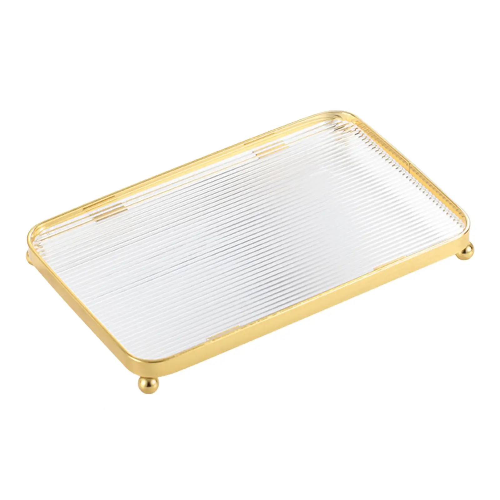 Home Organizer Plate kitchen Serving Tray for Breakfast Drinks Cookie