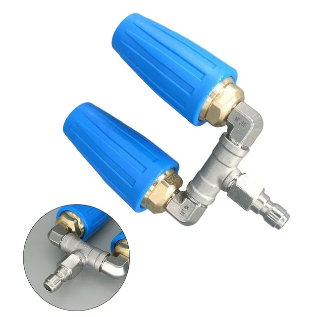 Double Buse Turbo Rotative Pour Nettoyeur Haute Pression