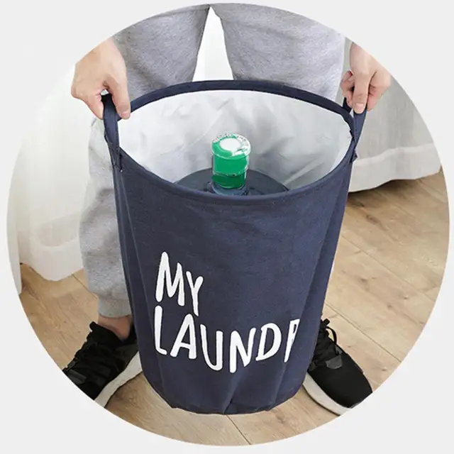 Cesta para ropa sucia con 3 bolsas extraíbles; cesta de lavandería de ratán  tejida a mano de 132 litros con tapa y pies elevados; cesta de ropa con