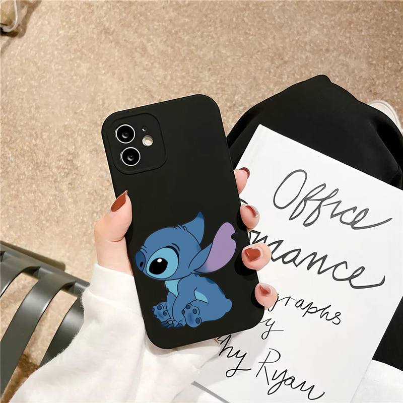 iphone 13 pro phone case Stitch Cute Couple Girlfriends Phone Case Funda Shell For IPhone Xs X Xr 6 6s 7 8 Plus 13 12 11 Pro Max Mini SE2020 Luxury Cover iphone 13 pro max wallet case