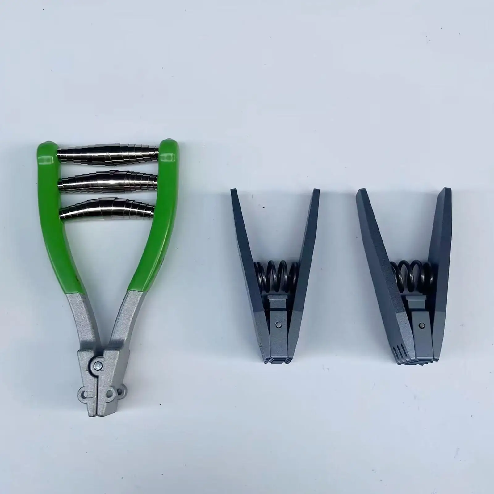 Starting Clamp Manual Stringing Three Spring Wide Head Wire Clamp Durable Professional Clamping Tool for Squash Tennis Badminton