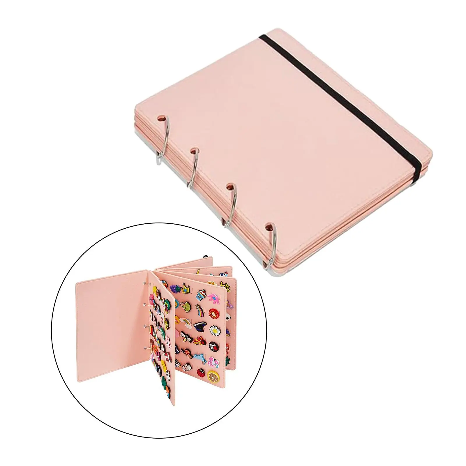 Portable Earrings Travel Album Stud Earring Organizer Jewelry Storage Case for Business Trips Travel Women Parties