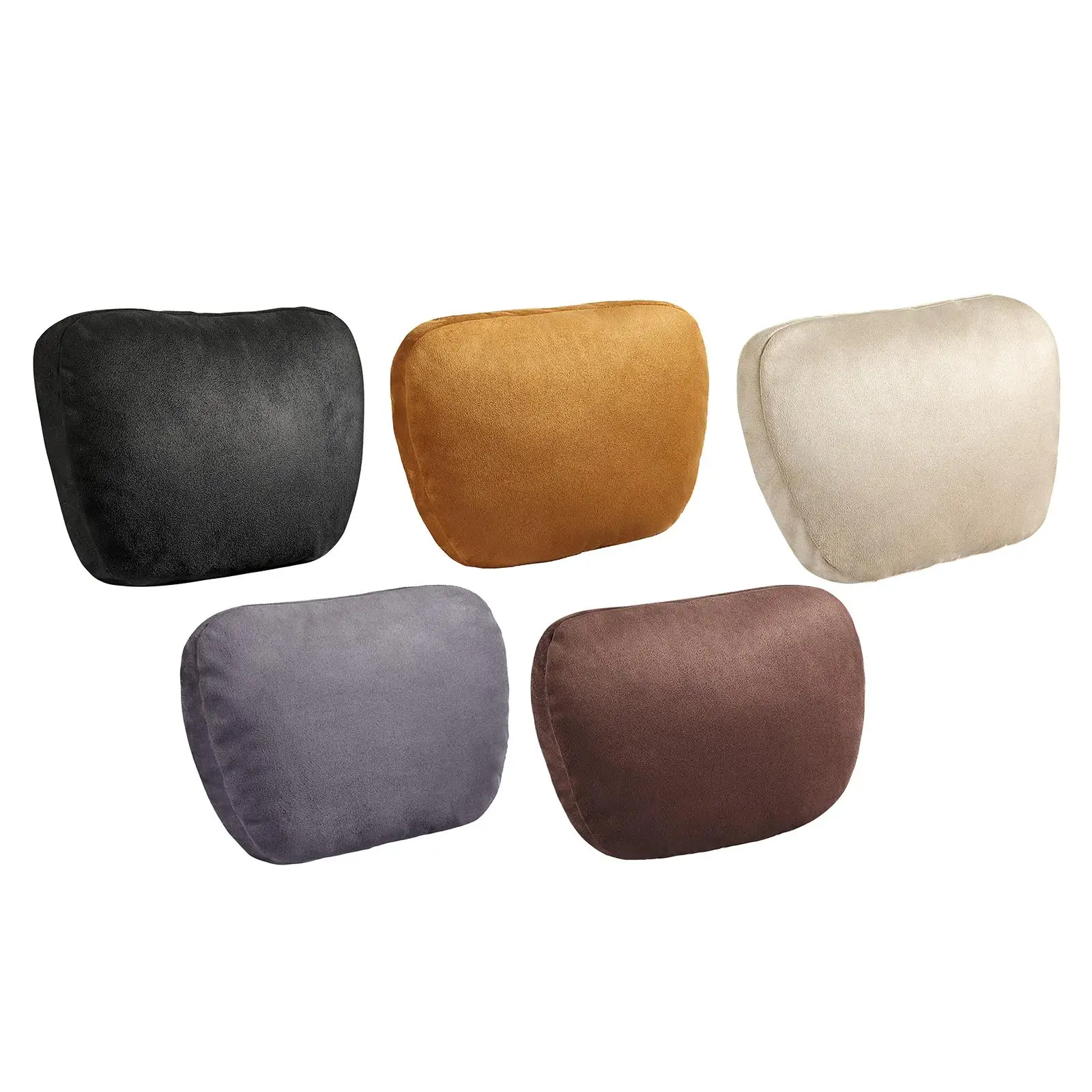 Car Headrest Washable Cover Breathable Neck Support Fit for Driving Office Chair