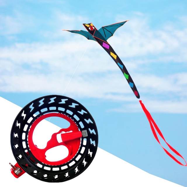 Kite Reel Winder Fire Wheel String Flying Handle Tool Twisted String Line  Outdoor Round Blue Grip For Fying Kites 200-500M - AliExpress