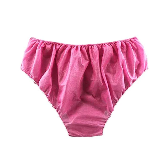 10PCS/Set Women Disposable Cotton Underwear Travelling Postpartum Panties  Non-woven Underpants Underwear Pregnancy Panties