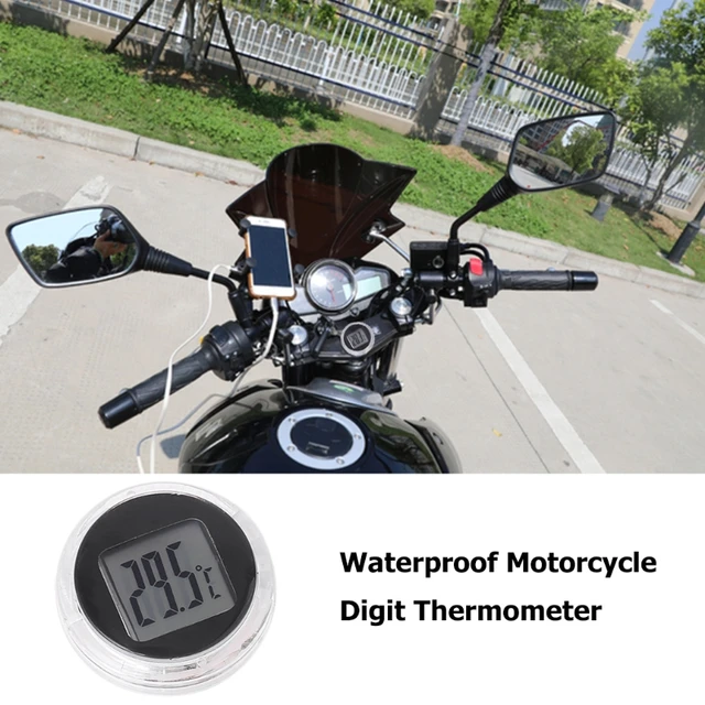 Thermomètre numérique étanche pour moto, Mini thermomètre, montre -  AliExpress
