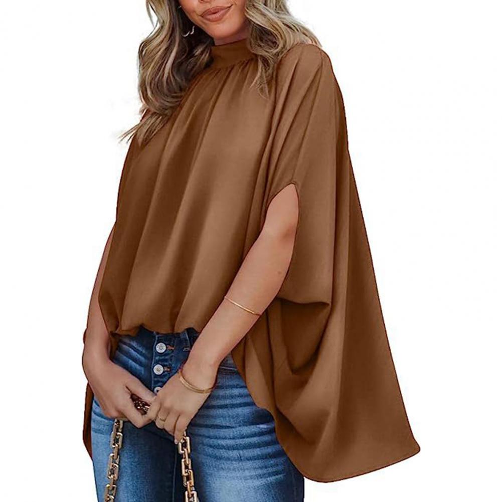 Solta Oversized Senhora Do Escritório Verão Pullover