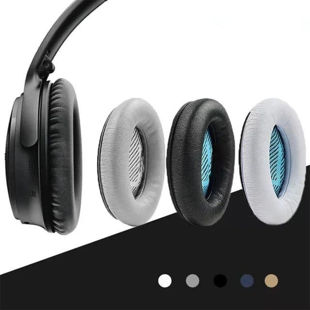 交換用boseクワイアットコンフォートqc 2 15 25 35 qc35 ii耳クッションbose QC35 QC25 QC15 AE2  soundtrueヘッドホン耳パッド