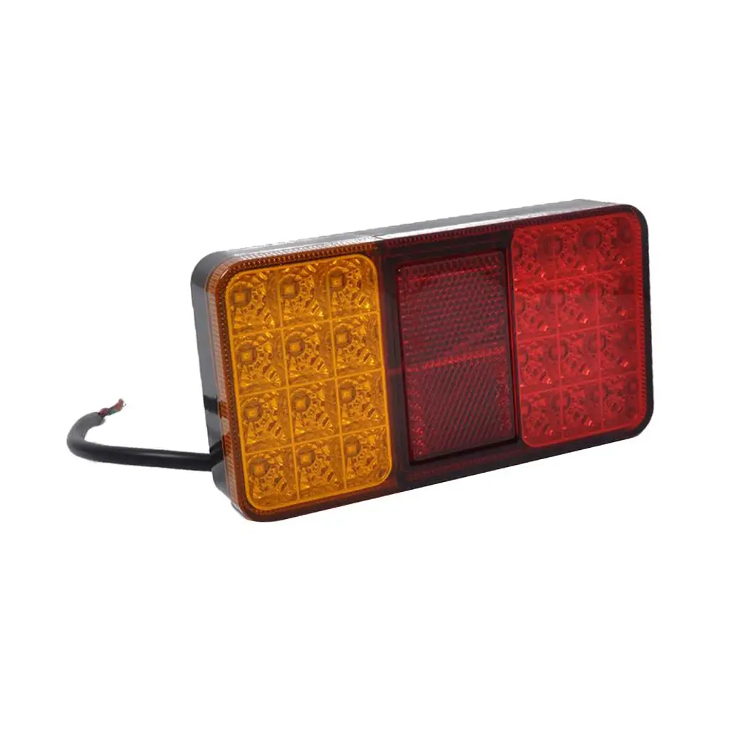 Universal 24 LED Tail Light Signal Indicator for Truck Trailer