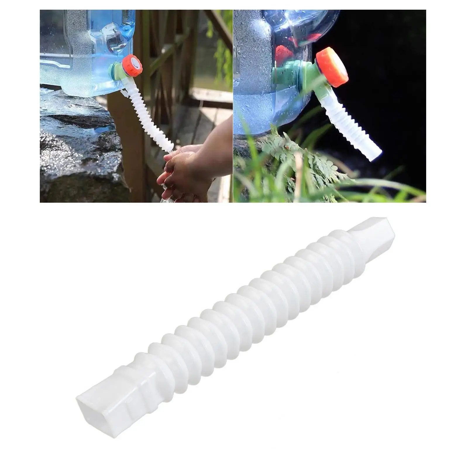 Flexible Extendable Water Tube Bendable Faucet Pipe for Camping Accessories