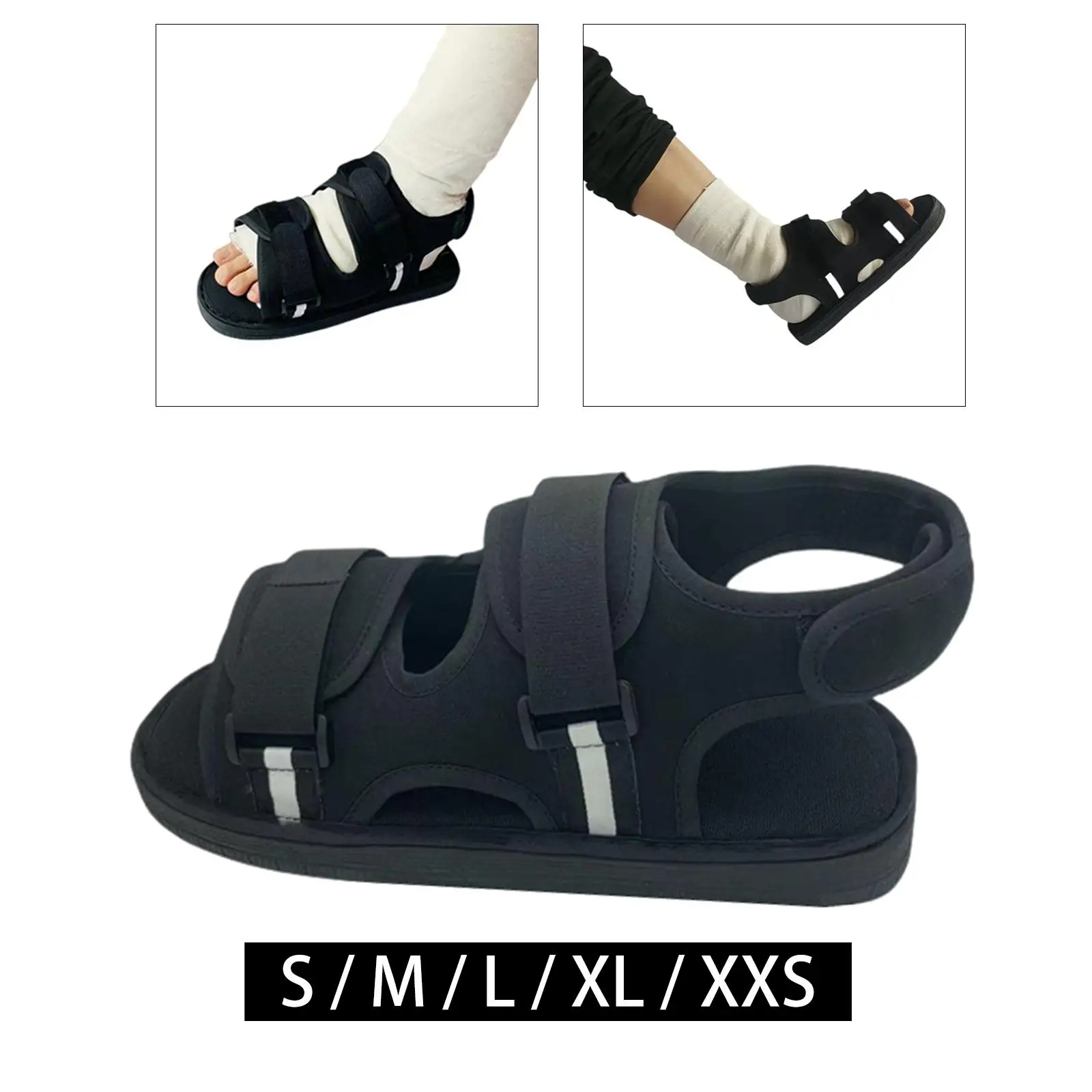 Post OP Closed Toe Walking Shoe Orthopedic Fracture Support for Men Women