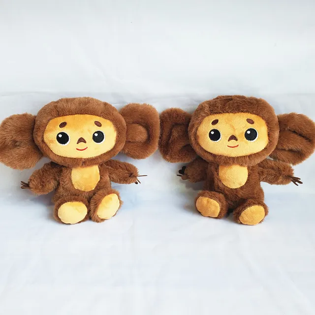 Cheburashka Mono de peluche Muñeca de dibujos animados Peluche de animales  de peluche Mono Juguetes para bebés Chebular Muñeca de mono peluche para  niños Juguete de confort