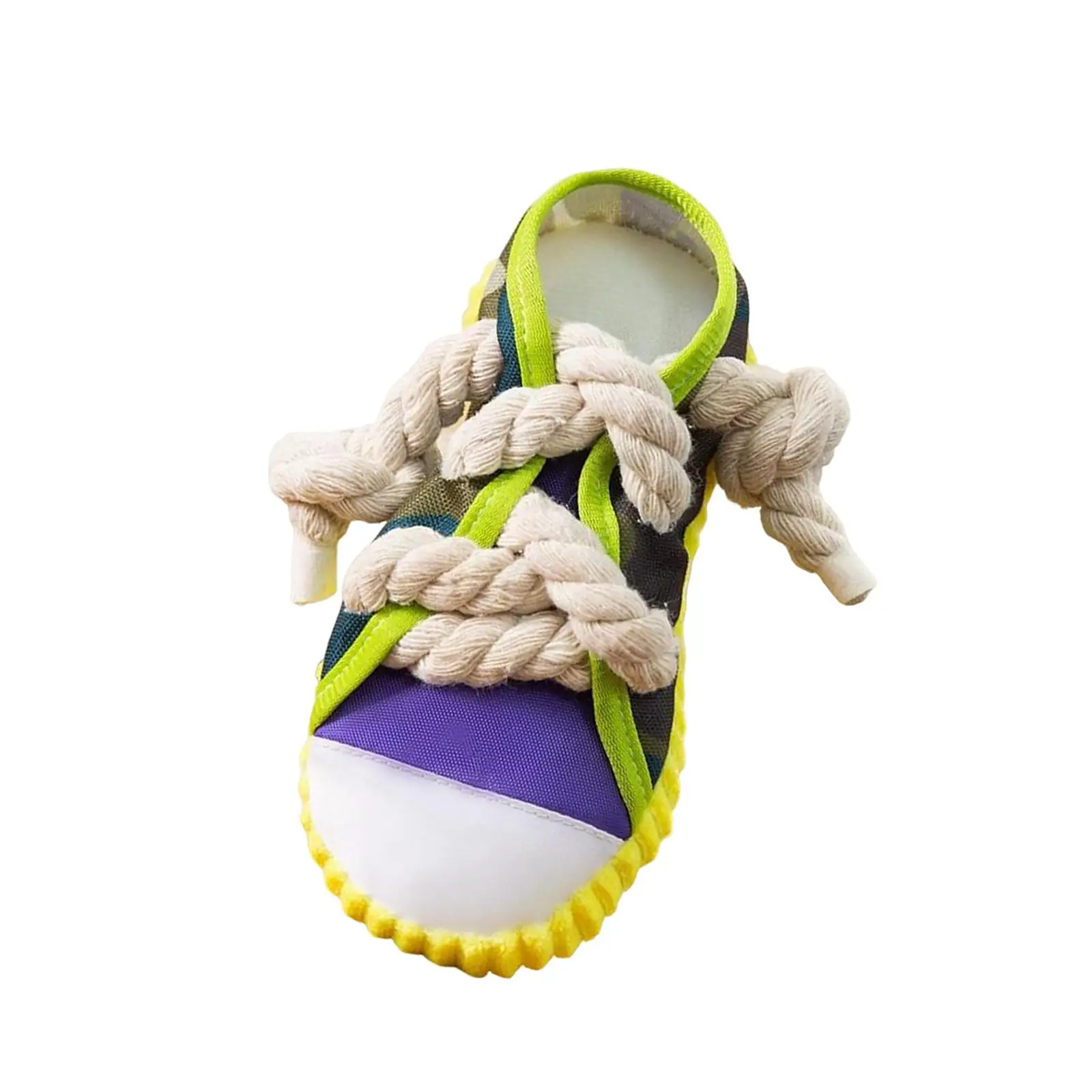 Dog Bite Tug Toy Squeaky Exercise Training Tear Resistant Teeth Chew Toy Waterproof Interactive Dog Toys for Park Lawn Garden