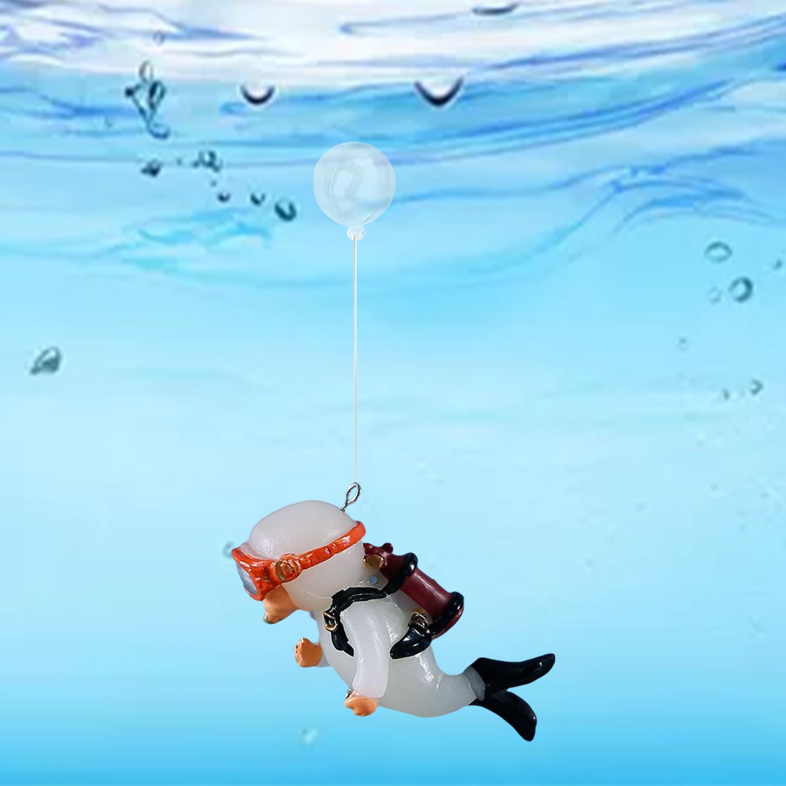 Hanging Miniature Diver Figure Adventure Layout Diving Model Mini Swimmer  Underwater World Ornaments Toy for Aquarium Decor | AliExpress